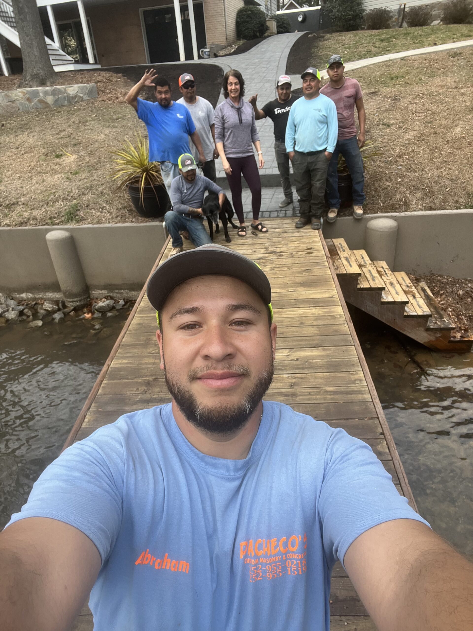 pacheco custom masonry and concrete walkway